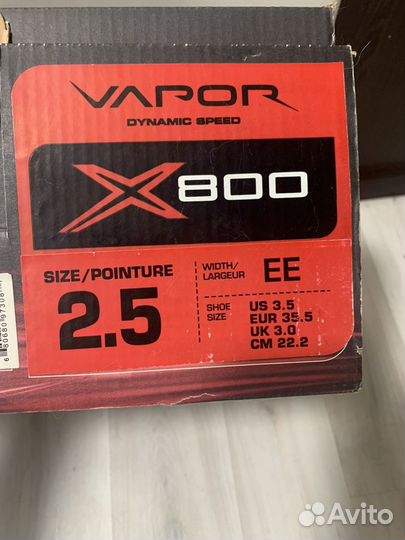 Коньки vapor x800 и bauer supreme one 9