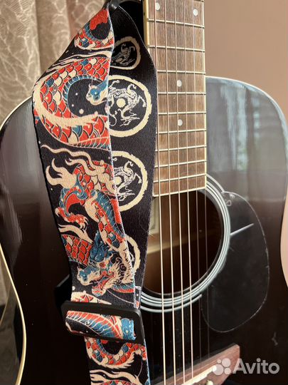 Акустика Aria новая+чехол, ремешок и медиаторы