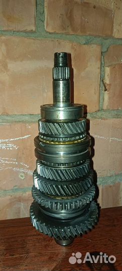 Шестерни в сборе кпп ваз 2110