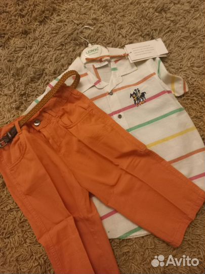 Комплект рубашка и шорты