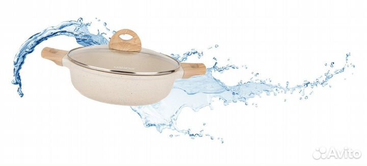 Сковорода сотейник с крышкой