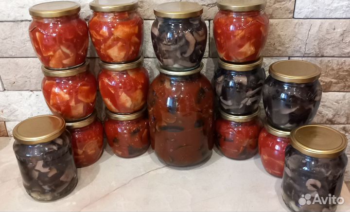 Грибы маринованные