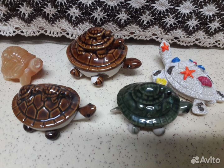 Черепашки красивые, новые