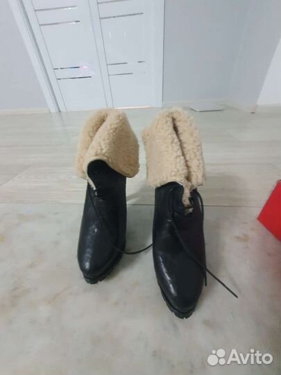 Ботильоны натуральная кожа 37размер
