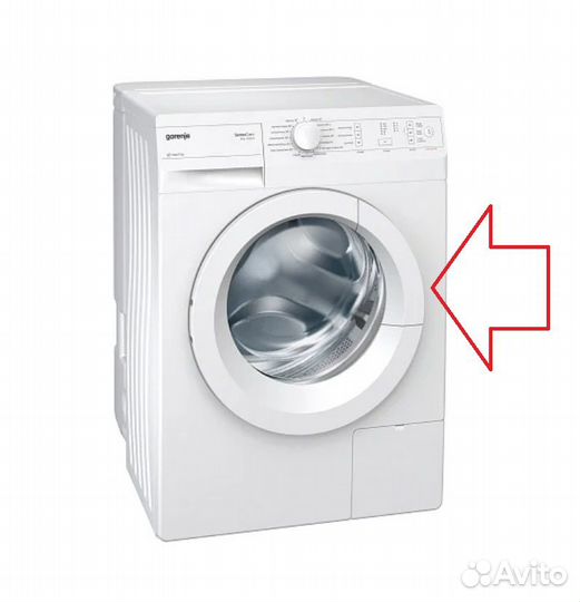 Внешнее обрамление люка + ручка стиралка gorenje