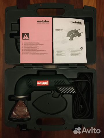 Дельта шлифовальная машина Metabo DSE 300 Intec купить в Туле | Товары ...