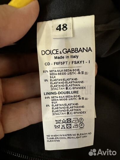 Dolce & Gabbana платье 48 it (новое)