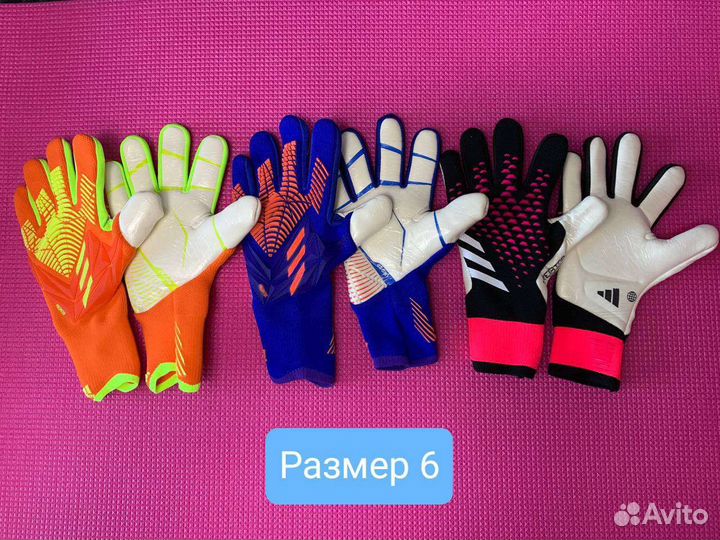 Вратарские перчатки Adidas predator 2023