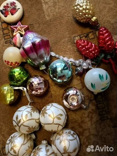 Елочные игрушки СССР