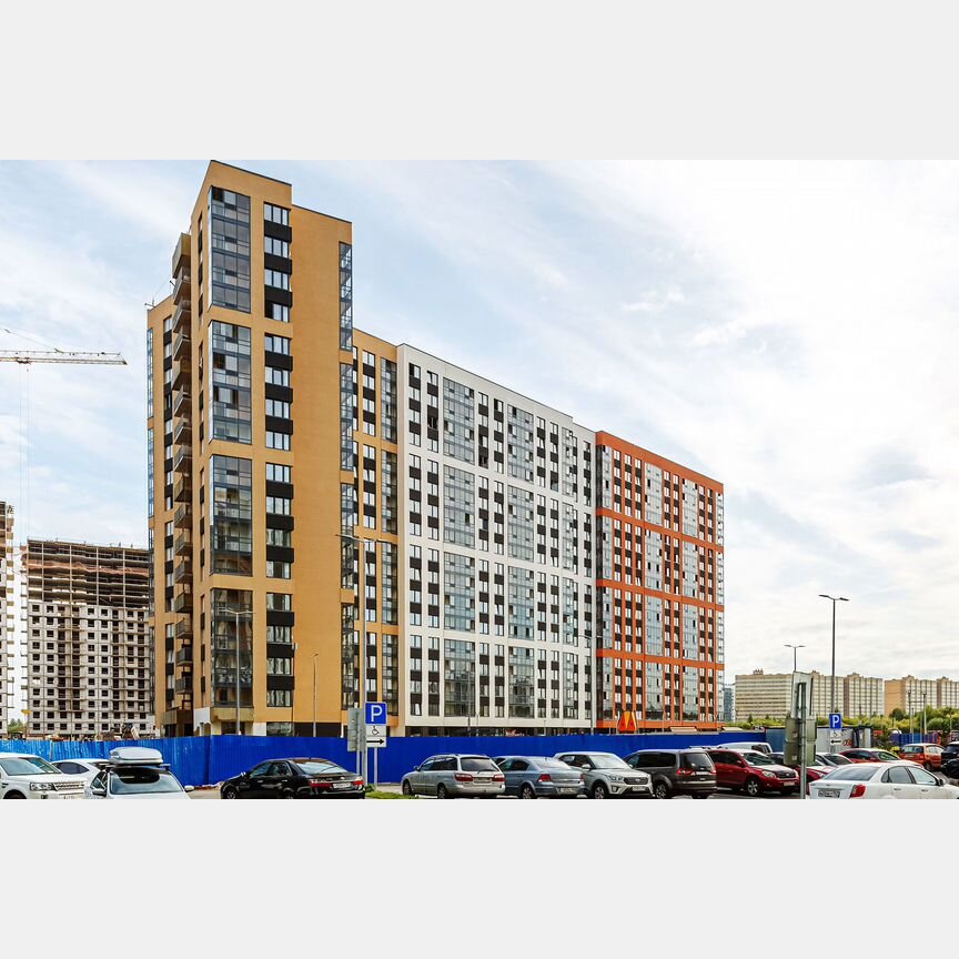 1-к. квартира, 43,5 м², 16/17 эт.