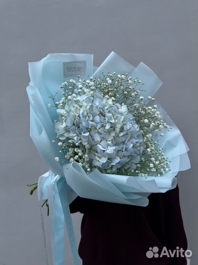 Букет цветов гортензий