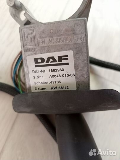 Подрулевой переключатель DAF 105 1892960