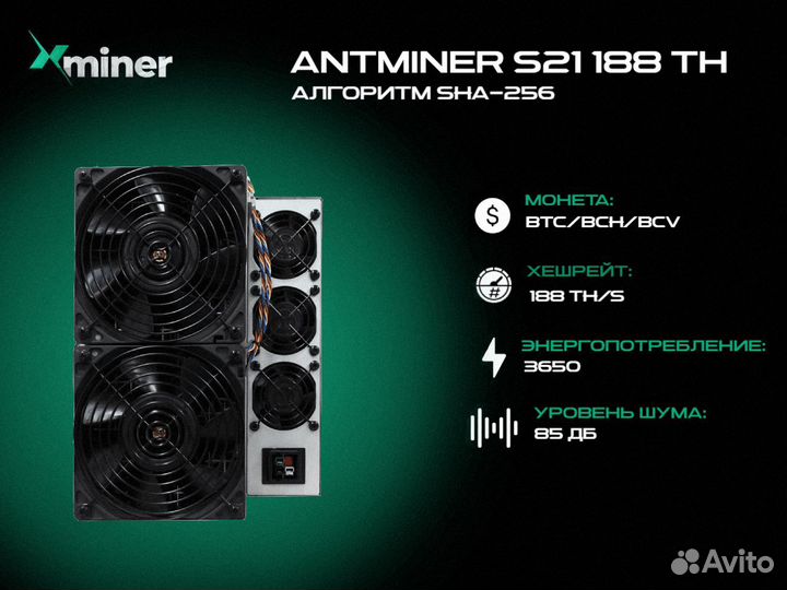 Antminer S21 188th