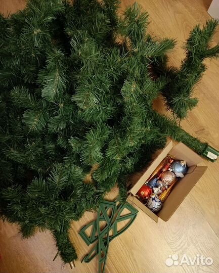 Ель искуственная, 2 метра