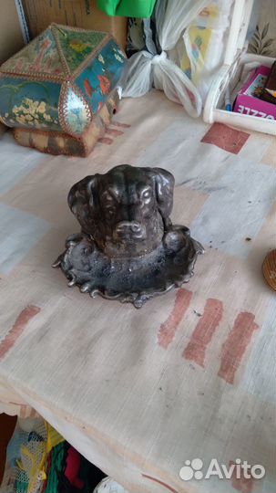 Лампа настольная, сарафан