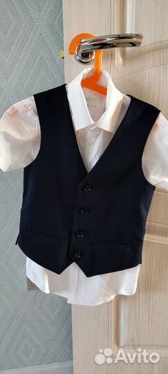 Школьный костюм для мальчика 122 синий