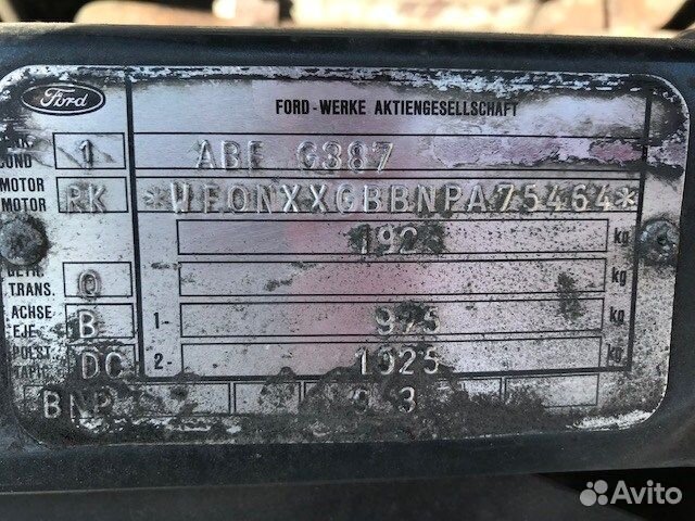 Разбор на запчасти Ford Mondeo 1