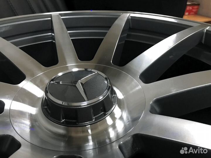 Диски на Мерседес S class AMG R20 разноширокие