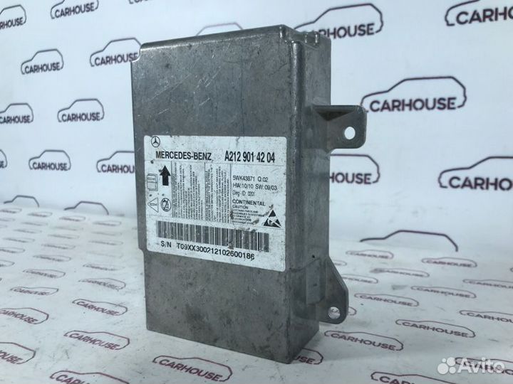 Блок управления аирбаг Mercedes Benz W212