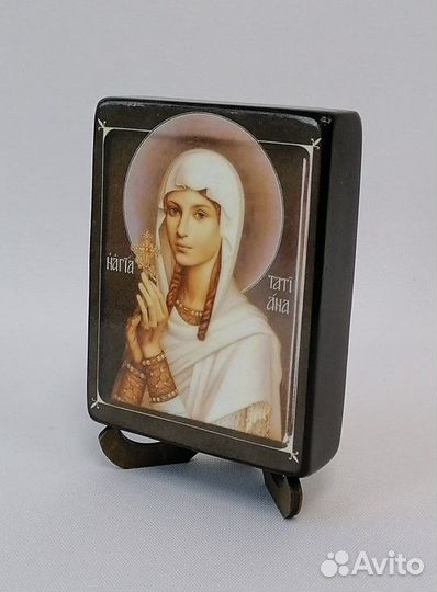 Святая Татьяна, 9х12х3 см, арт В076-2