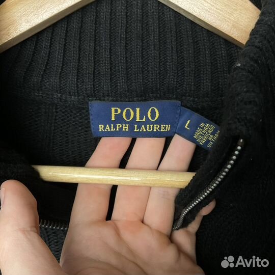 Polo Ralph lauren свитер полузамок