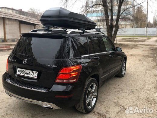 Автобокс багажник Diamond 440л двустороннее открыв