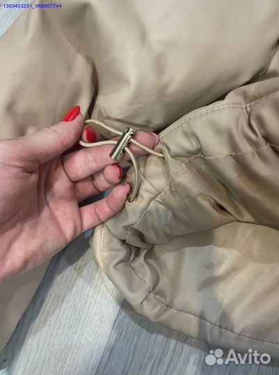 Экокожаная куртка для межсезонья