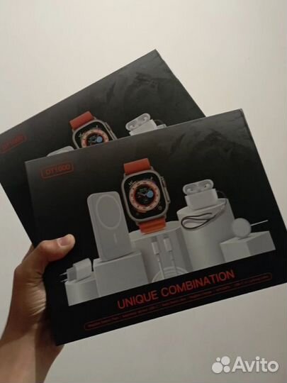 Набор 6в1 смарт часы умные