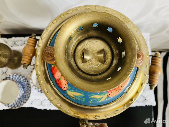 Самовар электрический хохлома