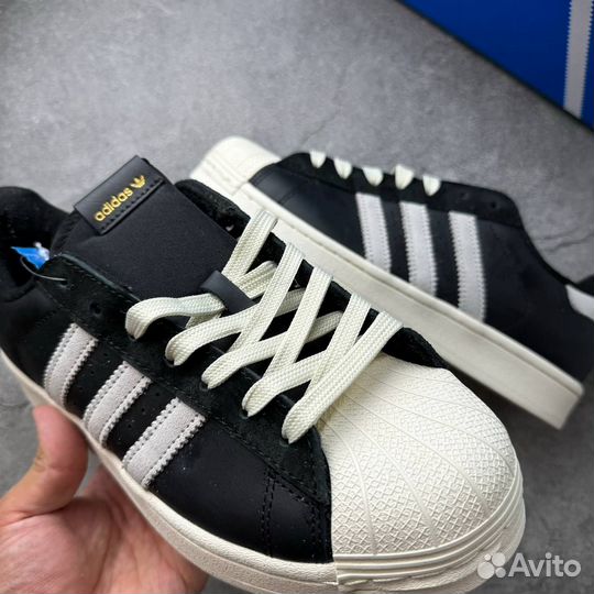 Adidas Superstar 82 Core Black Cream White