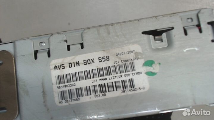 Проигрыватель CD/DVD Citroen C4 Grand Picasso, 2007