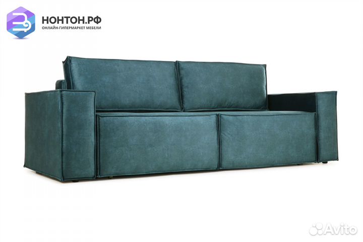 Диван еврокнижка Лофт аквамарин