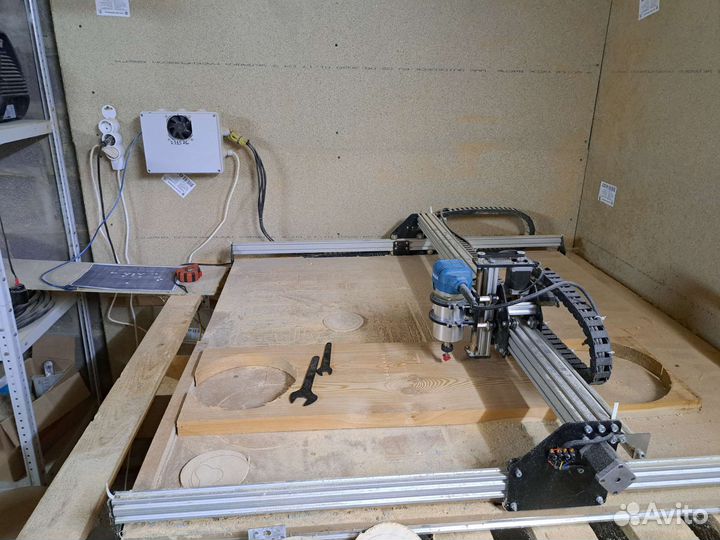 Фрезерный станок с чпу по дереву бу