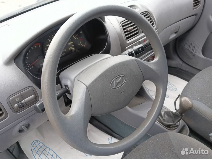 Hyundai Accent 1.5 МТ, 2007, 44 392 км