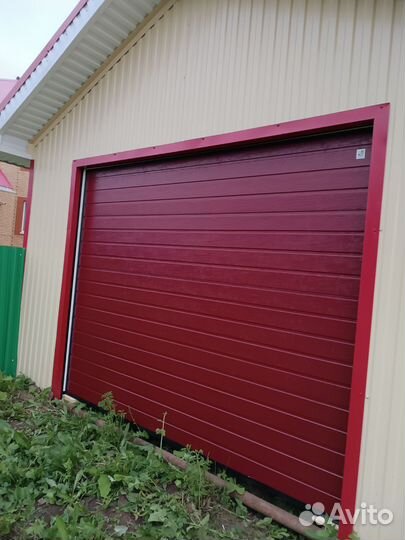 Гаражные ворота в селе Верхние Татышлы
