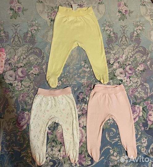 Пакет вещей для девочки 62-68