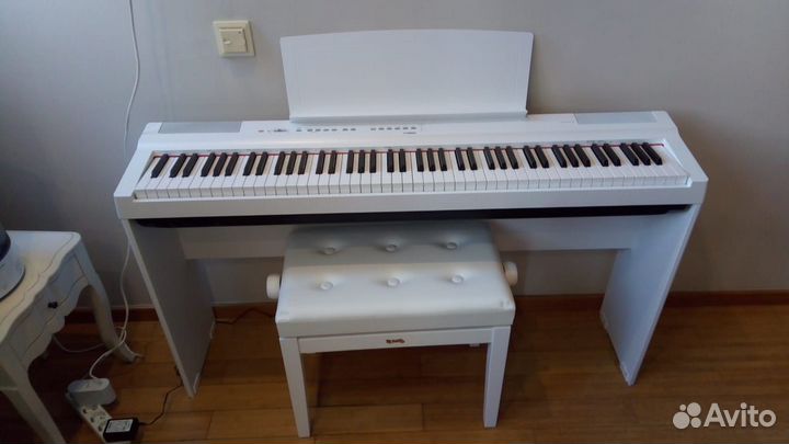 Цифровое пианино Yamaha p-125WH