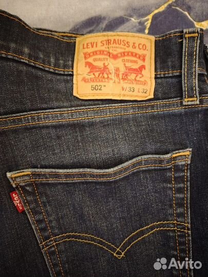 Джинсы мужские levis