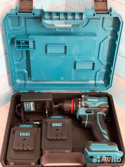 Аккумуляторная дрель шуруповерт makita 48 v