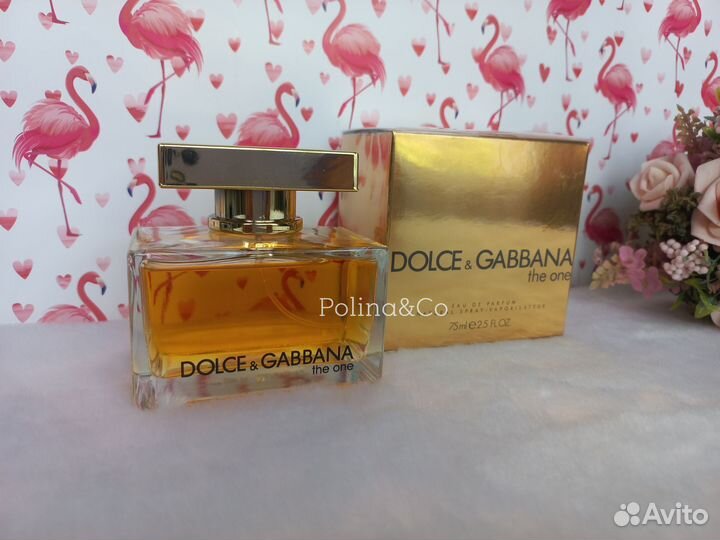 Dolce Gabbana The One 75ml Эмираты духи парфюм