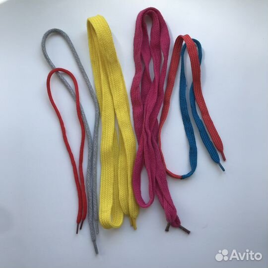 Шнурки для обуви цветные