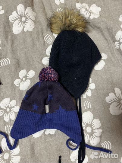 Шапка для мальчика 44 46