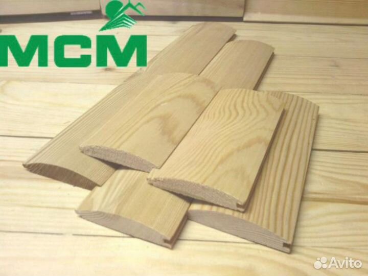 Имитация бревна из натуральной сосны