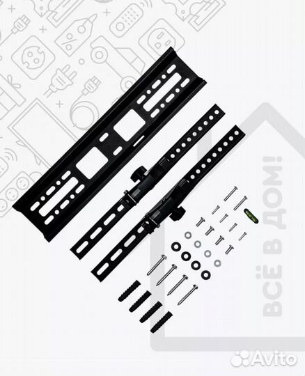 Кронштейн для телевизора наклонный 32