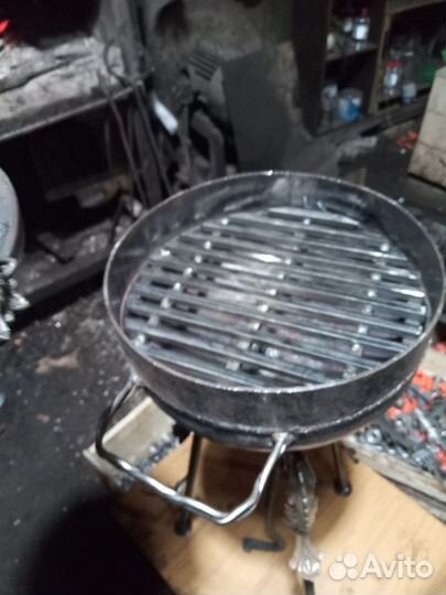 Барбекюшница кованая