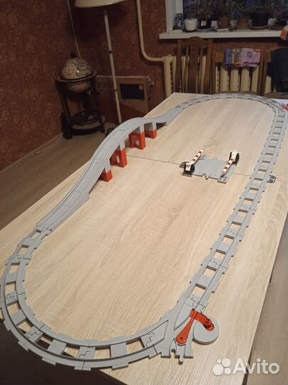 Lego дупло мост 10872 + доп.рельсы 10882