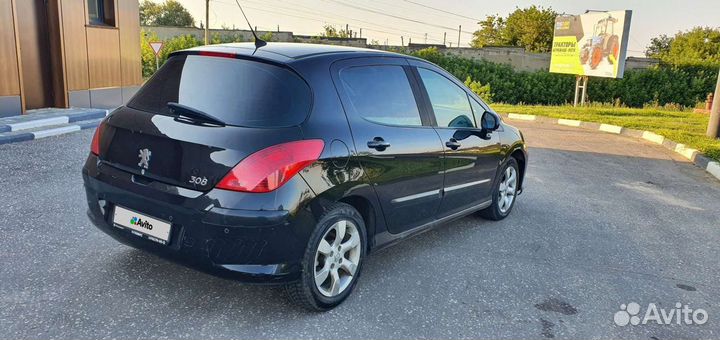 Peugeot 308 1.6 AT, 2008, 156 000 км