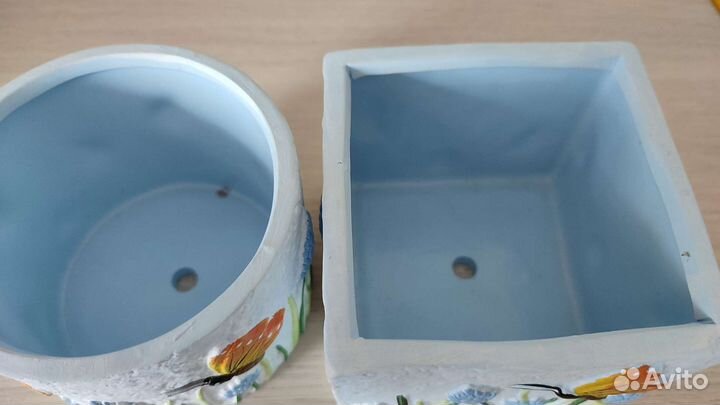 Цветочный горшок керамический