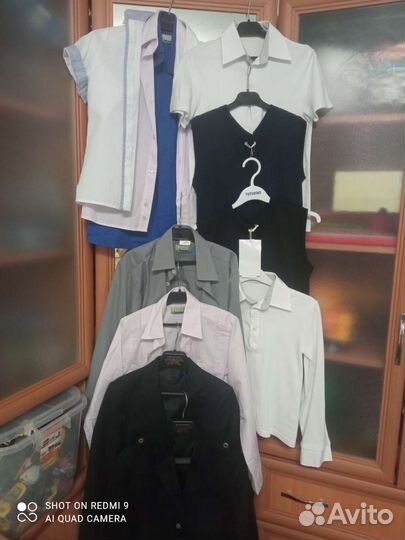 Рубашки школьные 122- 128