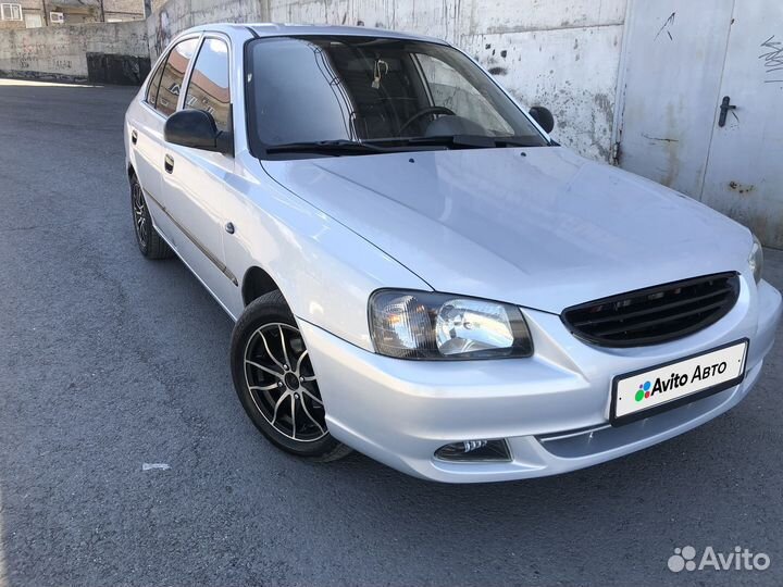 Hyundai Accent 1.5 МТ, 2008, 14 500 км